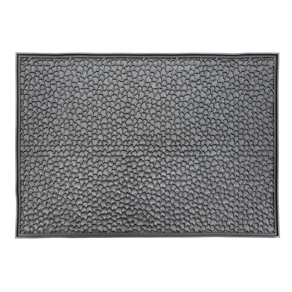 Силиконовый коврик с бортом "Сердца" 58*38*0,8 см, P.L. Proff Cuisine