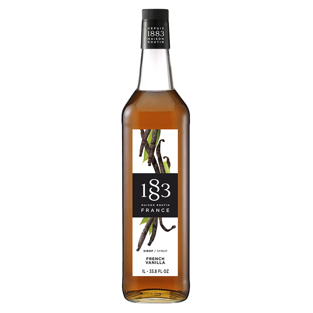 Сироп 1883 Maison Routin Французская ваниль 2881 ( French Vanilla), 1 л, стекло