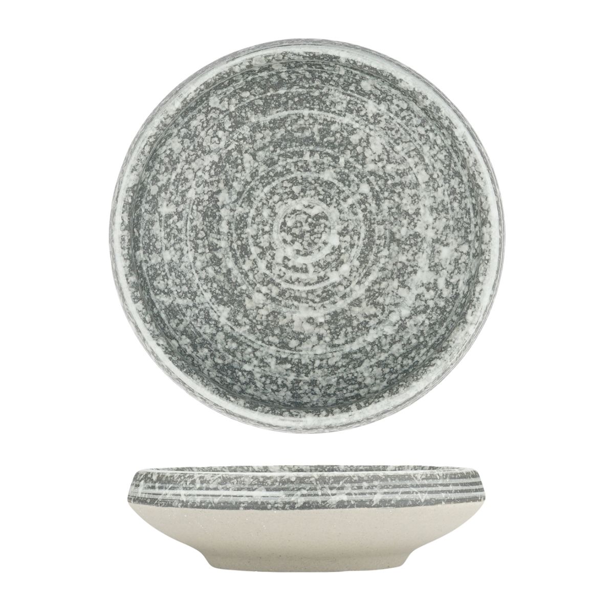 Соусник  с покрытием 9*2,4 см, Glossy Stone Untouched Taiga, P.L. Proff Cuisine