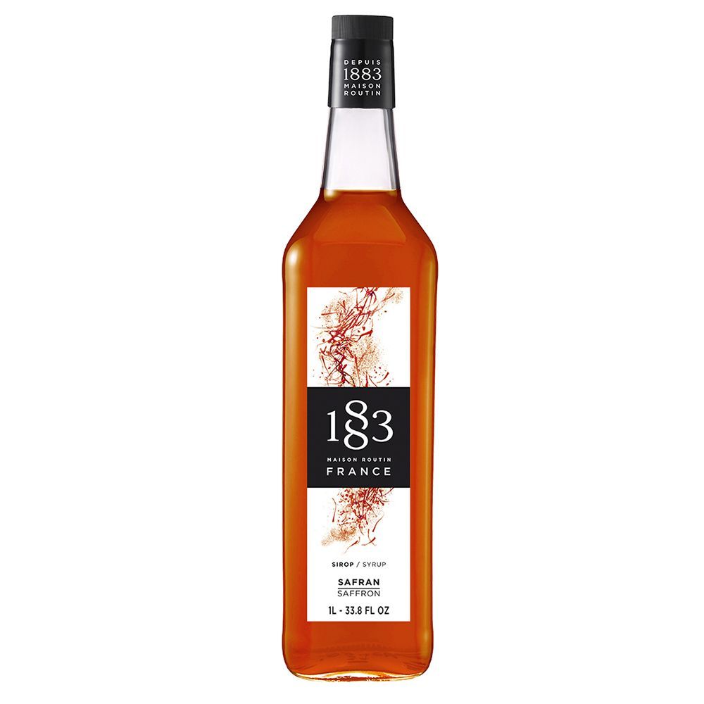 Сироп 1883 Maison Routin Шафран (Saffron), 1 л, стекло