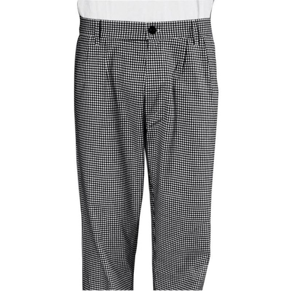 Штаны поварские Chef 50 р-р, черно-белая клетка, состав: 100% хлопок