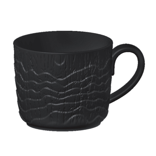 Кружка 370 мл, серия "Black Raw Wood"  P.L. - ProffCuisine