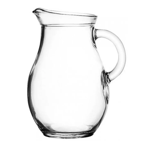 Кувшин Pasabahce Бистро 0,25 л, d 80 мм, h 115 мм, стекло, Россия