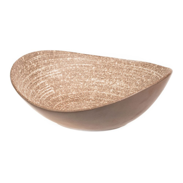 Блюдо 21*19,5*6,8 см, Brown Taiga Untouched. P.L. Proff Cuisine