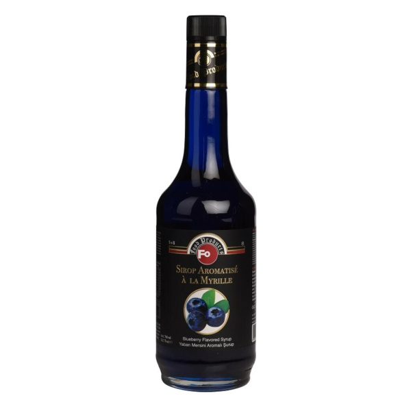 Сироп Черника (BLUE BERRY FLAVORED SYRUP) 0,7л.