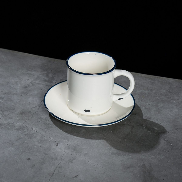 Чайная пара "Bakery- Fusion" 280 мл, d=8.3см, h=8.1 см,  P.L. Proff Cuisine