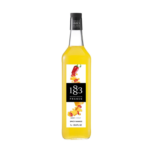 Сироп 1883 Maison Routin Пряное Манго (Spicy Mango), 1 л, стекло